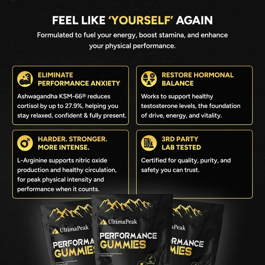 Performance Gummies. Your 6-In-1 Support.